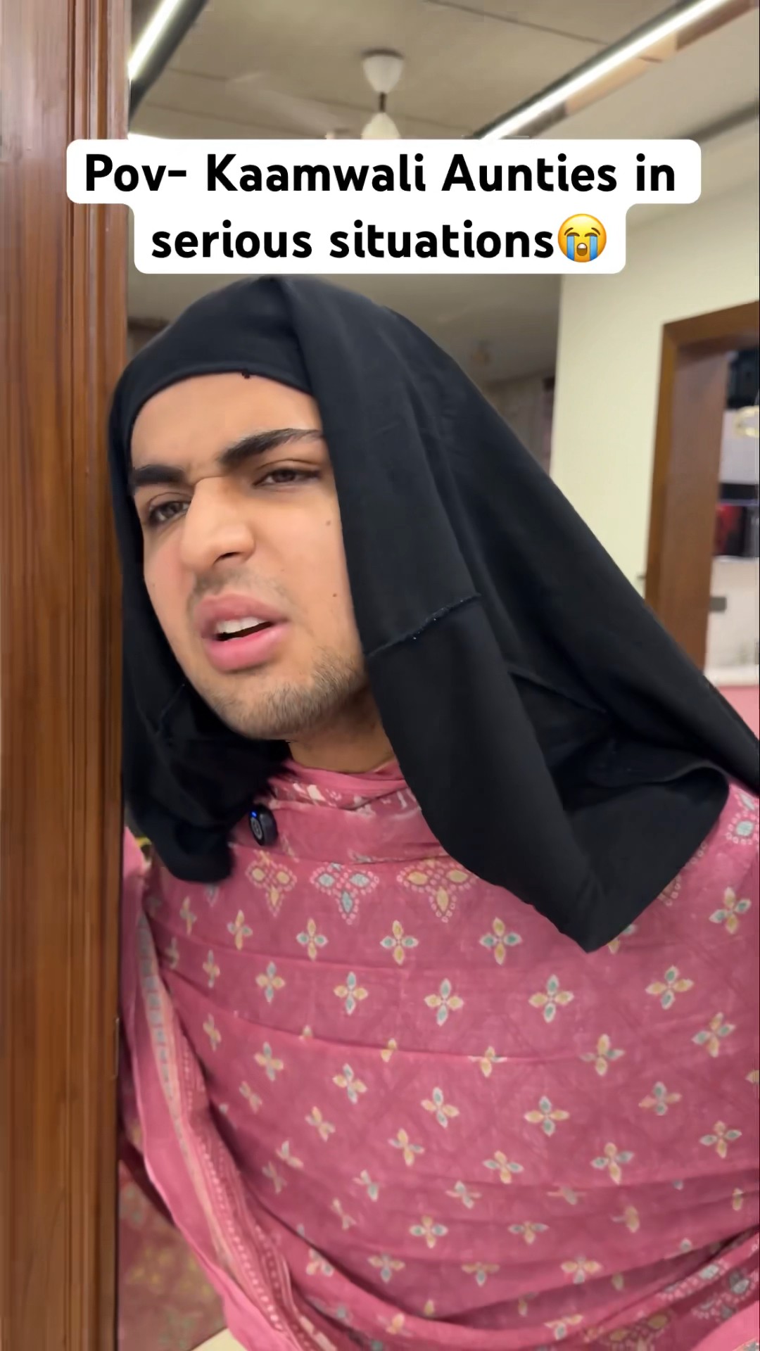 Kaamwali aunty in serious situations?? | Raj Grover | #shorts