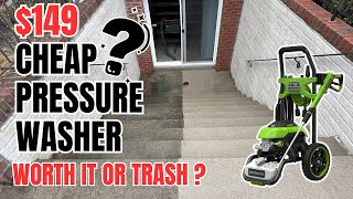 Bought a Cheap Pressure Washer Does It Really Work? NOT SPONSORED Satisfying Cleaning Video