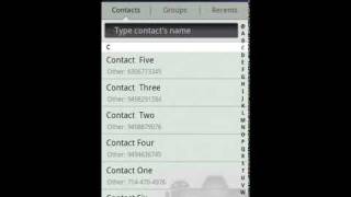 Go SMS Pro Honeycomb Theme screenshot 5
