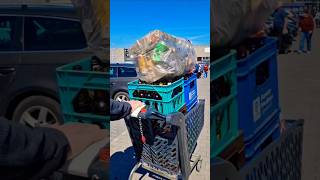 System Kaucyjny w Polsce testujemy butelkomat Carrefour Galeria Twierdza Kłodzko #kaucja #butelkomat