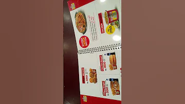 Student Biryani Menu 