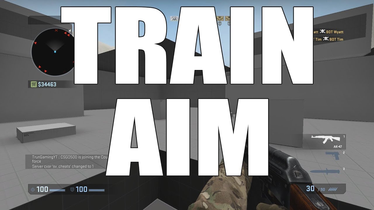 CS:GO BEST WAY TO TRAIN AIM! - YouTube