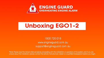 Unboxing ENGINE GUARD EGO1-2 Dual Temperature Sensor System