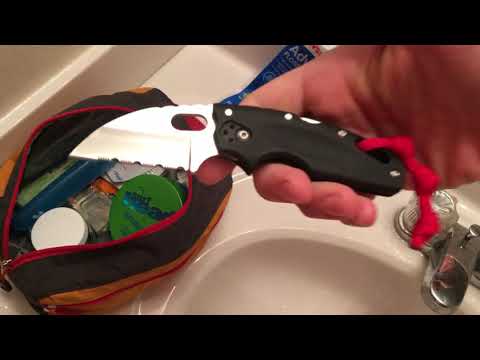 What’s in my Dopp kit? Cold Steel Tuff Lite & Victorinox Cadet
