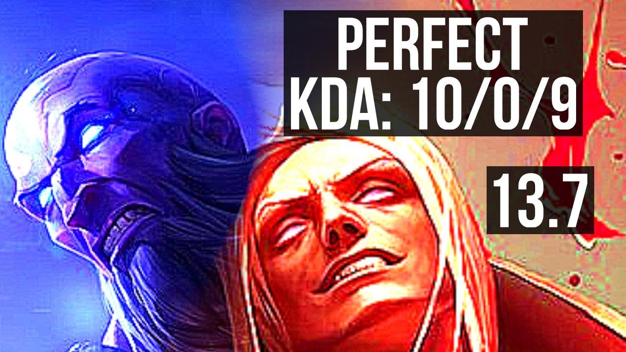 RYZE vs VLADIMIR (MID) | 10/0/9, Legendary, 600+ games | KR Master | 13.7