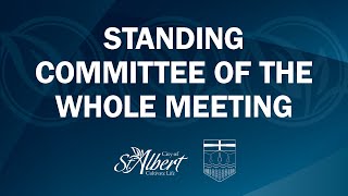 Standing Committee of the Whole Meeting, Sept 9 2025