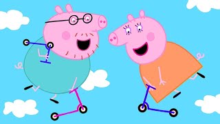 Peppa Pig Official Channel | How to Scooter with Peppa Pig
