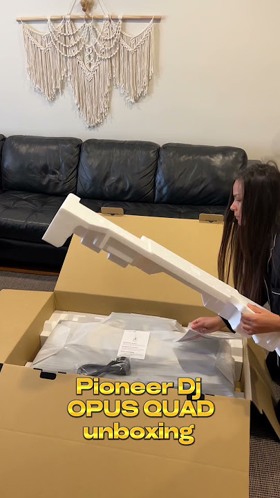 Pioneer Dj Opus QUAD unboxing #pioneerdj #opusquad #pioneer