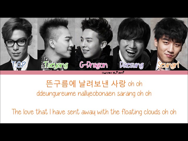 BIGBANG - BLUE Color Coded Lyrics [Han|Rom|Eng] class=