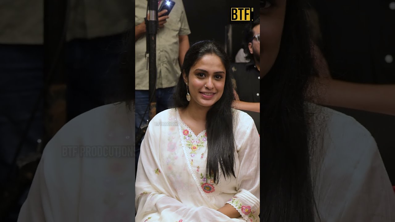 Hannah Reji Koshy At Achyutha Avatharam Trailer & Audio Launch | BTF Productions Candid