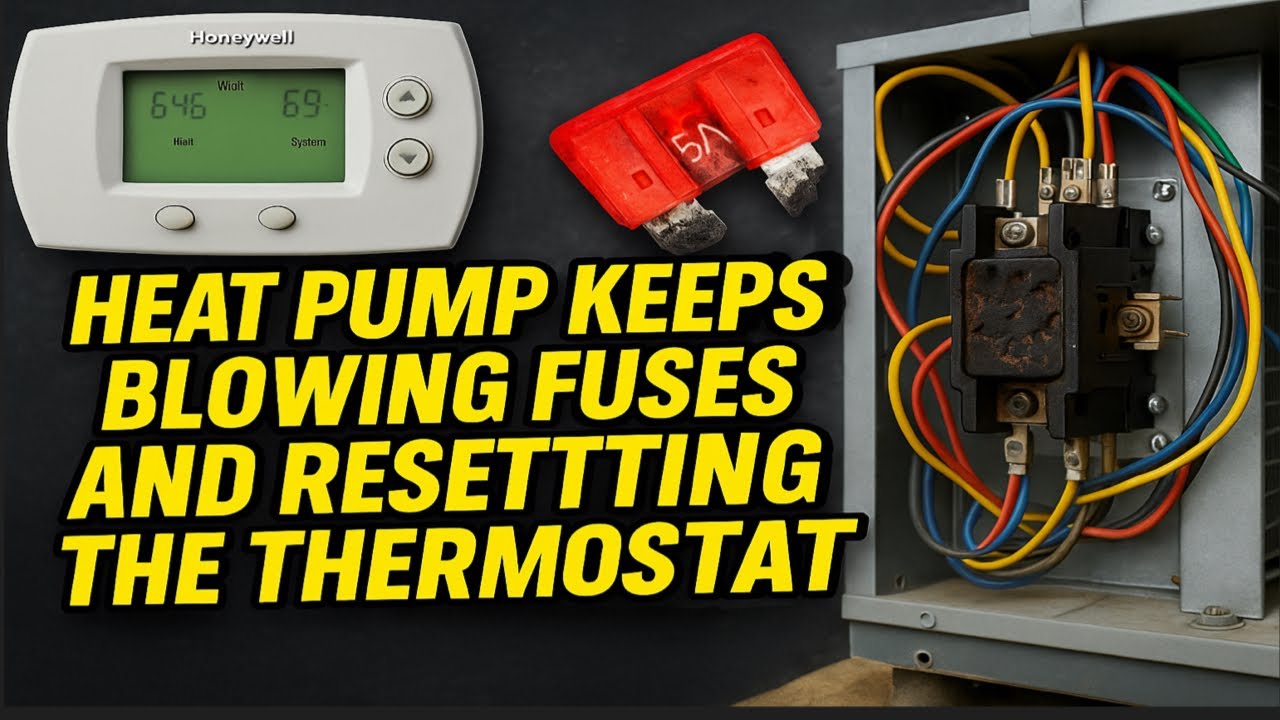 Тепловой насос постоянно перегорает и термостат сбрасывается? Как я нашёл скрытую проблему (EP241)