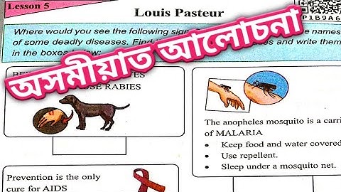 " Louis Pasteur "class VIII English textbook 5th lesson full analysis in Assamese -অসমীয়াত