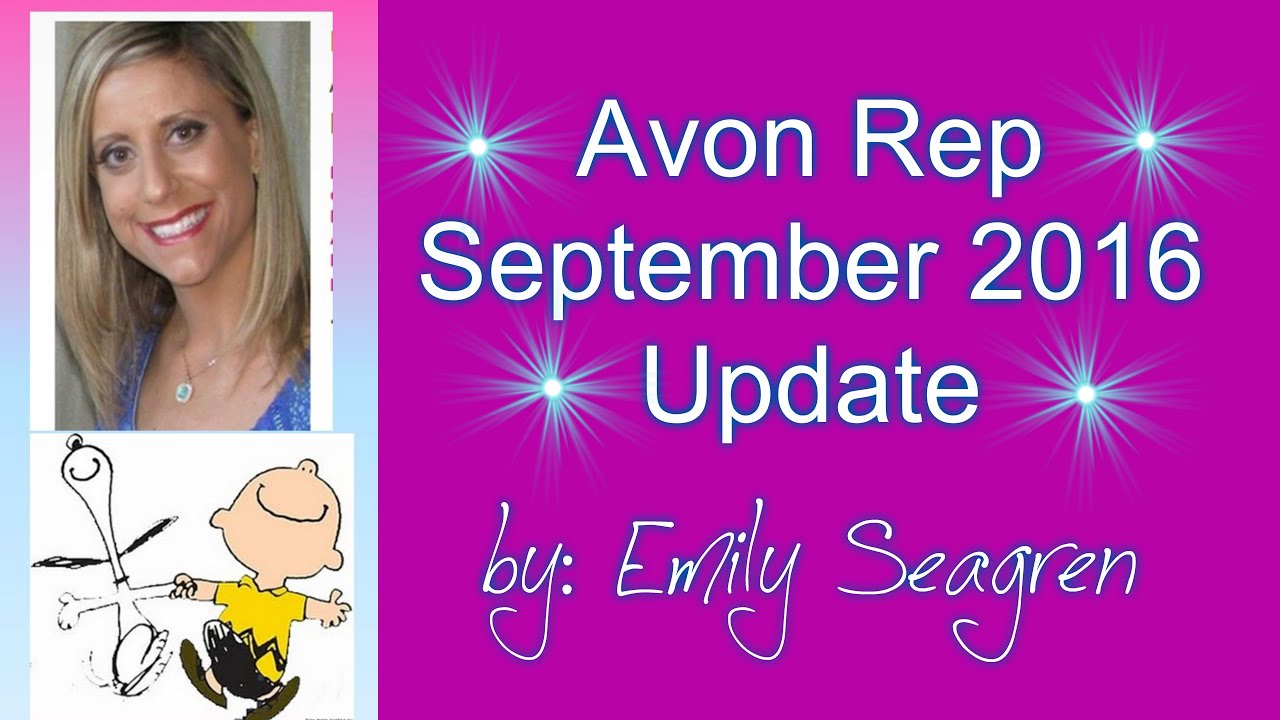 Avon Representative September 2016 Update - YouTube