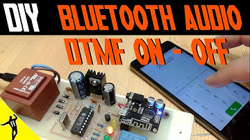 FF13 - Bluetooth audio + DTMF 8870 + RELAY ON/OFF
