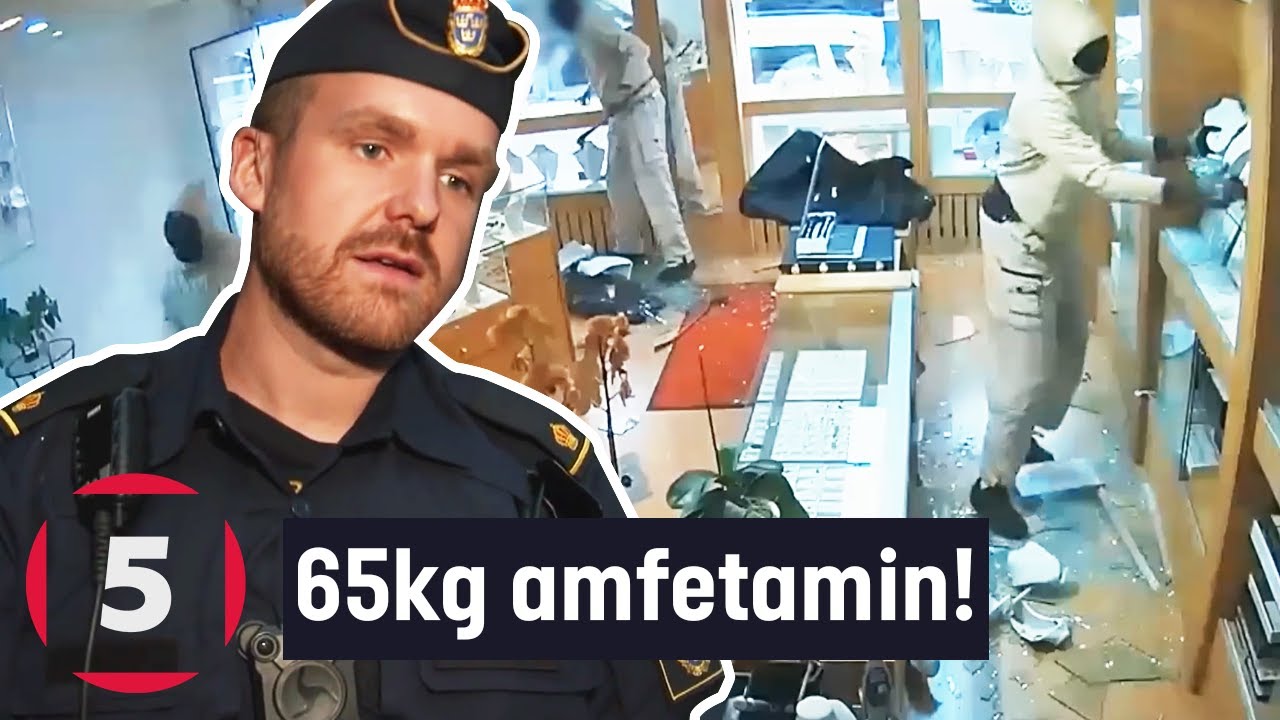 Amfetamin och vapenhandel - de mest INTENSIVA stunderna | Södertäljepolisen | Kanal 5 Sverige