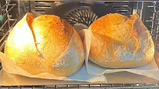 How to open bake Sourdough Bread.
