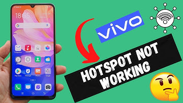 Vivo S1,s1 Pro,s7 : Hotspot not working and Connection Problem