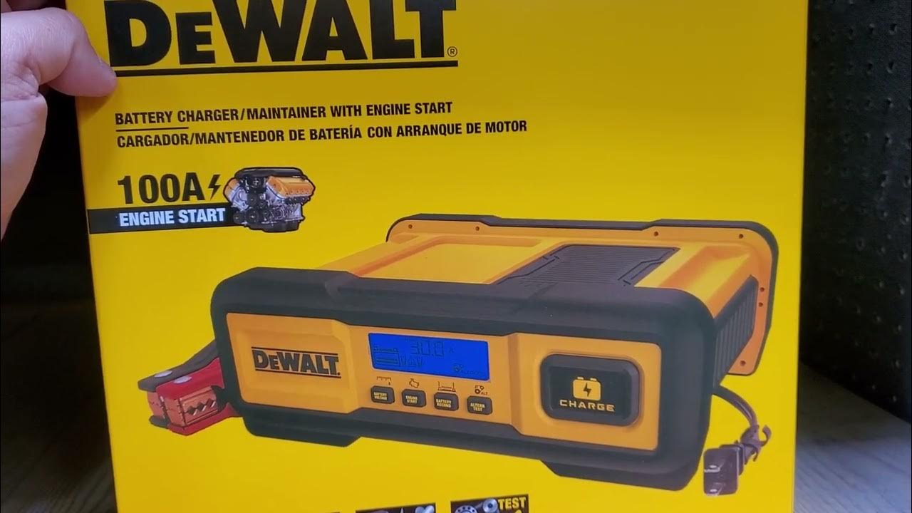 REVIEW- DEWALT 30 Amp Battery Charger, 3 Amp Maintainer/ 100 Amp Engine