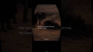 His worries was about tomorrow, He died tonight.💀 #munabg #quotes