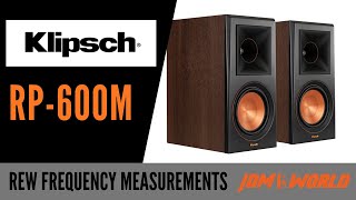 Klipsch RP-600M REW Measurements. Does it have bass?