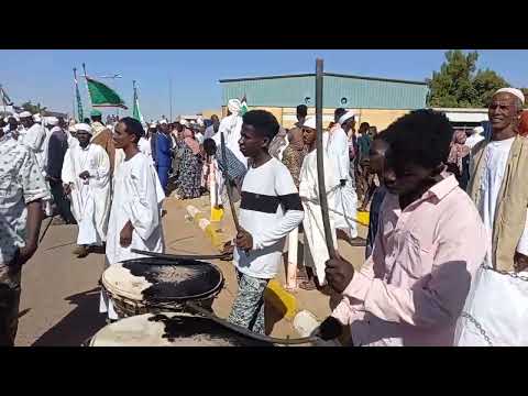 استقبال مولانا المرغني مطار الخرطوم