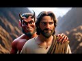 Jesus vs satan  ai animation
