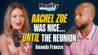 AMANDA FRANCES: RHOBH Star on Rachel Zoe & Boz’s treatment of her, Dorit’s mortgage issues, new book