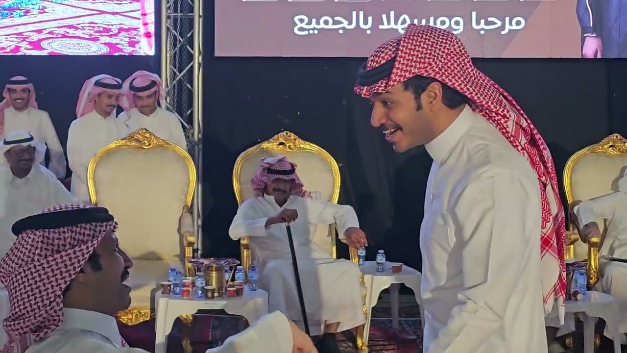 موال تركي الميزاني زياد المزرمي فالح الغنامي محمد العازمي حفلة المذنب 1447/1/8