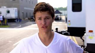 Ansel Elgort has a Message from the INSURGENT Set