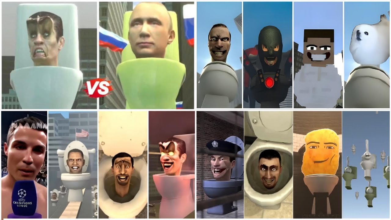 SKIBIDI TOILET MEGA BATTLE