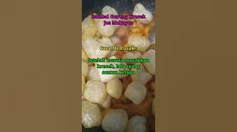 Sambal Goreng Krecek : Menu Buka Puasa : #shorts