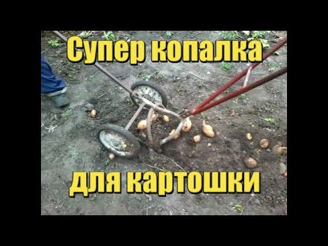 #1. Супер копалка для ручной уборки картошки. Ручная картофелекопалка ...
