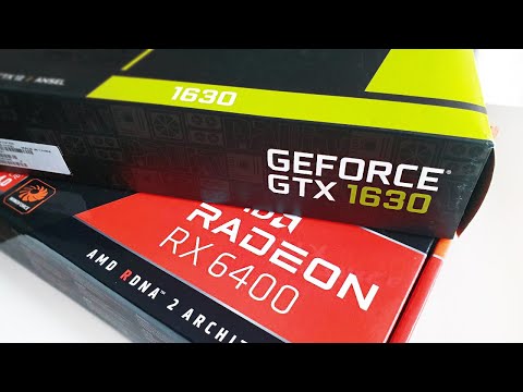 БИЧЕВЫЕ GTX 1630 + RX 6400