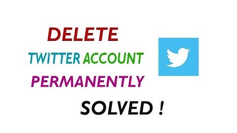 ✅ How to Delete Twitter Account Permanently
