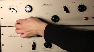 ezP-1A & ezMEQ5 Valve Equalizer - Mono Bass Guitar