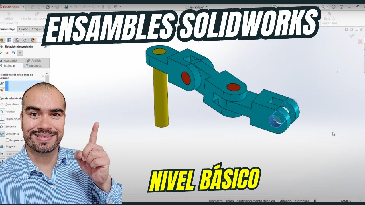 🛠️ Ensambles SolidWorks | Nivel Básico - YouTube