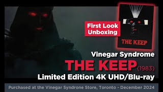 THE KEEP (1983; Michael Mann) Vinegar Syndrome 4K UHD/Blu-ray LIMITED EDITION Unboxing - Dec. 2024
