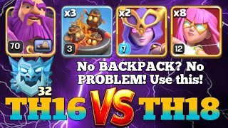E32 BEST Th16 Vs Th18: New EPIC strategy after update | FULL TUTORIAL (Clash Of Clans) screenshot 3