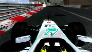 [rF] F1 2013 - Nico Rosberg onboard Monte Carlo