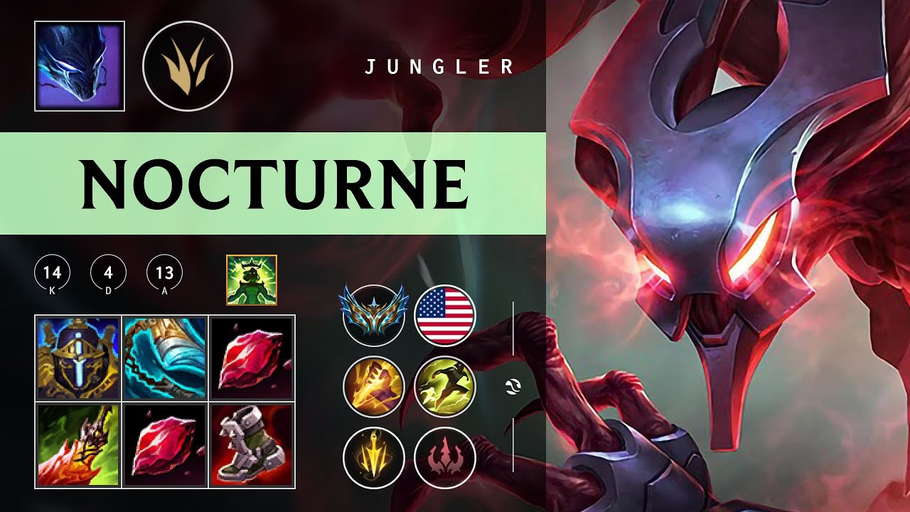 Nocturne Jungle vs Jayce - NA Challenger Patch 26.01