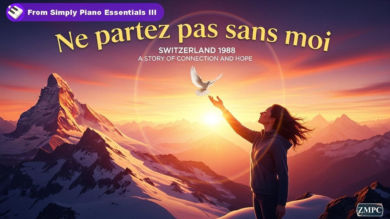 Ne partez pas sans moi (Switzerland 1988) - [Simply Piano Essentials III #9]