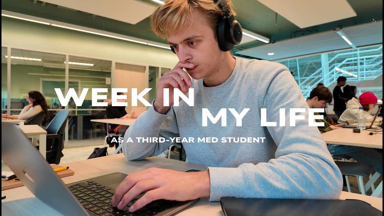 Realistic week in the life of a 3rd year med student | planning ...