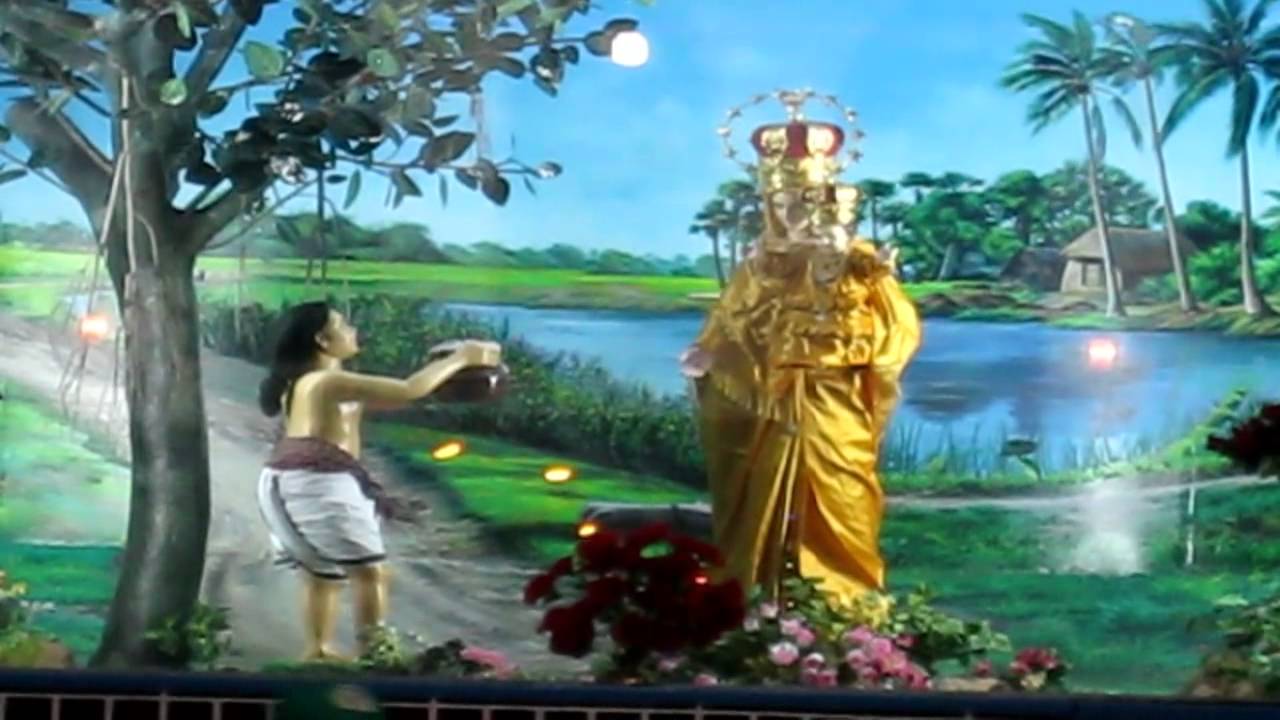 Basilica of Our Lady of Good Health Vailankanni Church Pond Interior