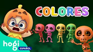 Esqueletos de Colores | Aprende Colores con los Esqueletos de Halloween y el Tobogán