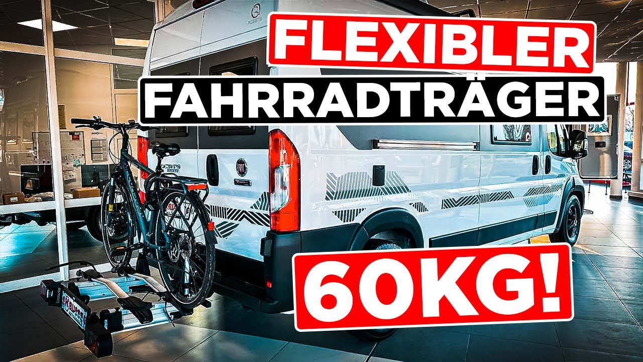 BESTER Kastenwagen Fahrradträger auch für eBikes LAS SD260 