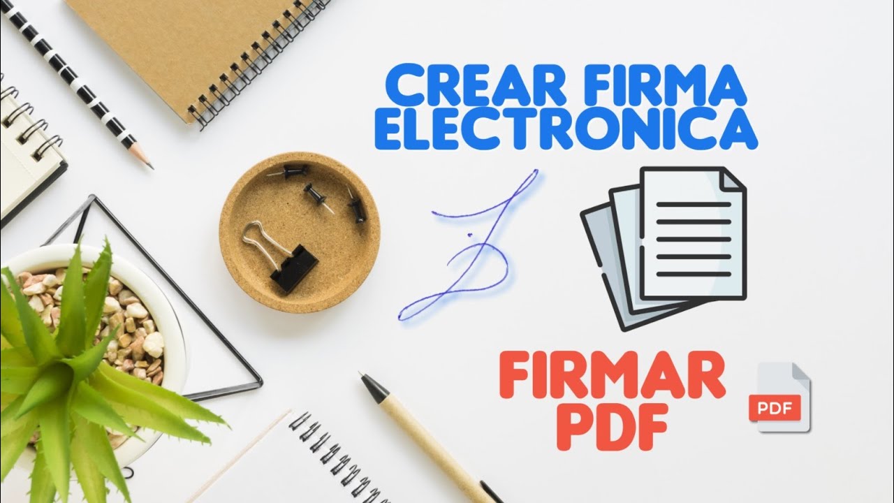 Firmar digitalmente pdf