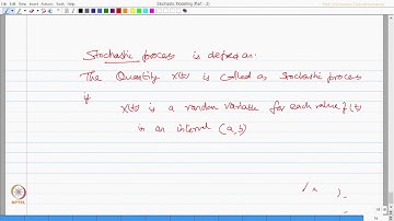 Stochastic modelling : Part 2