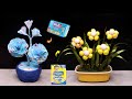 Ide kreatif bunga hias dari kemasan PAMPERS ! | Beautiful flower from plastic wrappers ! Best Waste