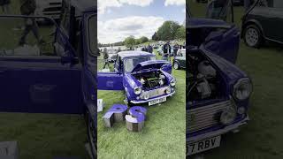 Best Mini Of The Day at our recent British Mini Day at Himley Hall # #classicmini #britishminiclub