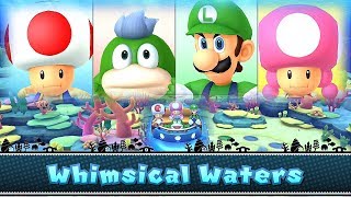 Mario Party 10 Whimsical Waters ◆ Toad vs Spike vs Mario vs Toadette  #10